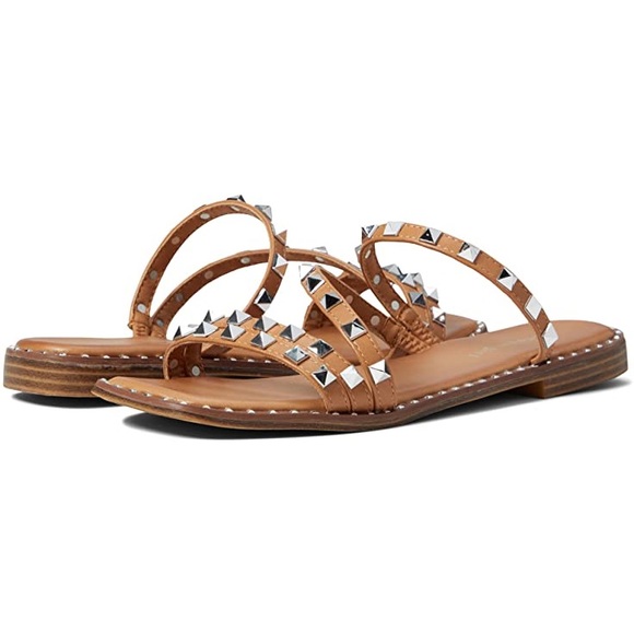 Madden Girl Shoes New Steve Madden Madden Girl Studded Flat Sandals